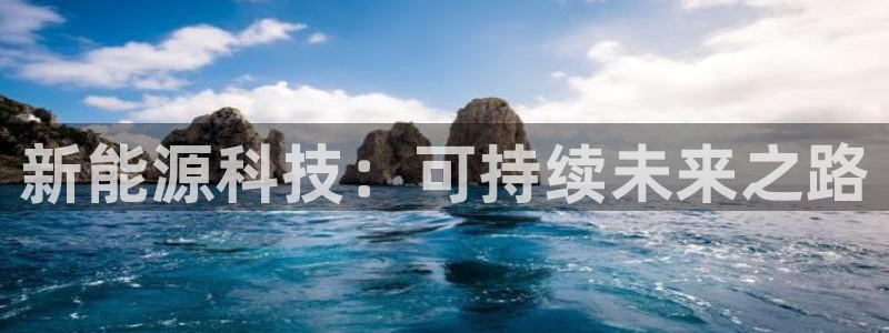 新宝GG程355051:新能源科技:可持续未来之路
